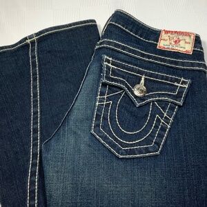 True Religion Joey Big 7 Flare Jeans - Size 29 LONG